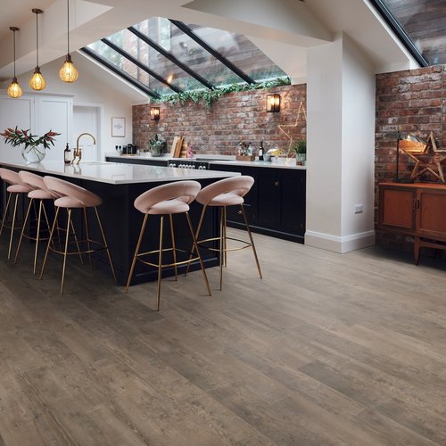 Beautifully crafted kitchen flooring installations by Locust Trading Company across North Carolina and Northwest Georgia.