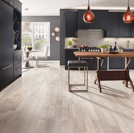 Beautifully crafted kitchen flooring installations by Locust Trading Company across North Carolina and Northwest Georgia.