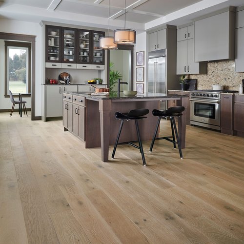 Beautifully crafted kitchen flooring installations by Locust Trading Company across North Carolina and Northwest Georgia.