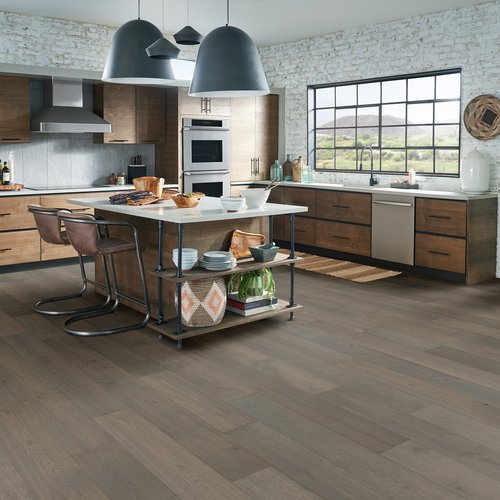 Beautifully crafted kitchen flooring installations by Locust Trading Company across North Carolina and Northwest Georgia.