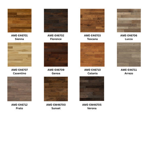 RASIEGELJOHNSON HARDWOODTUSCAN COLLECTION