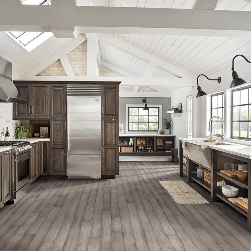 Beautifully crafted kitchen flooring installations by Locust Trading Company across North Carolina and Northwest Georgia.